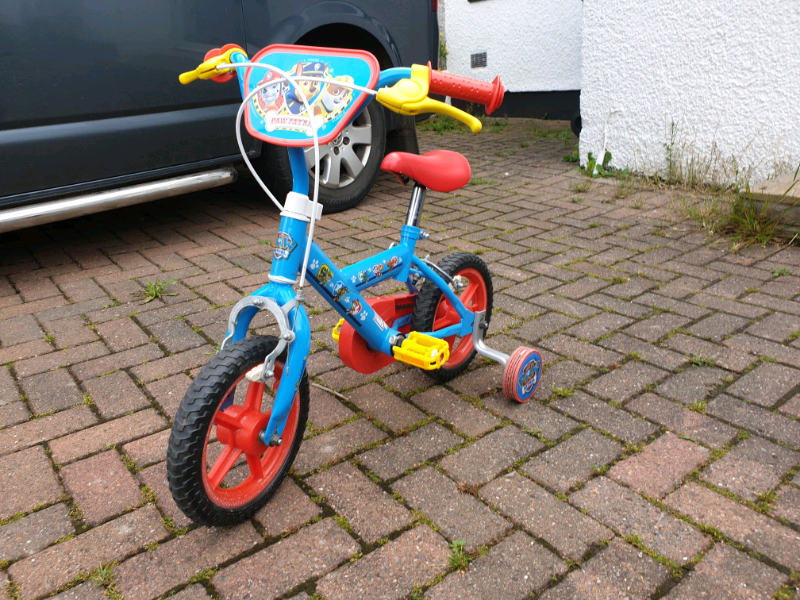 argos paw patrol bike